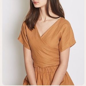 Lauren Winter Wraparound Blouse